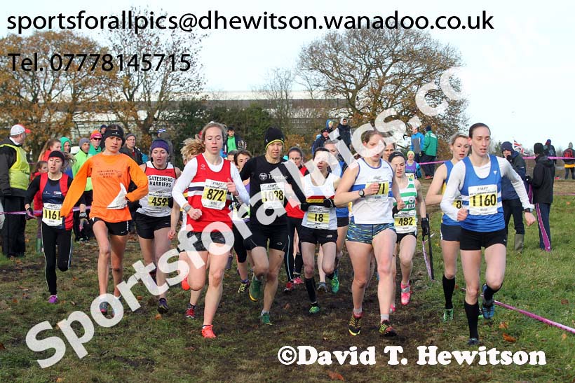Senior womens Start Fitness NEHL, Aykley Heads, Durham. Photo: David T. Hewitson/Sports for All Pics